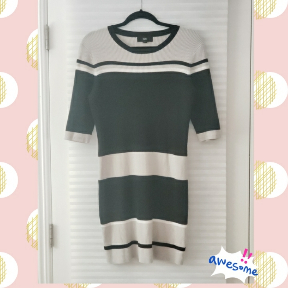Striped Sweater Dress